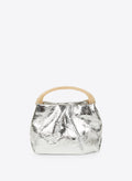 Small Pleated Leather Bag