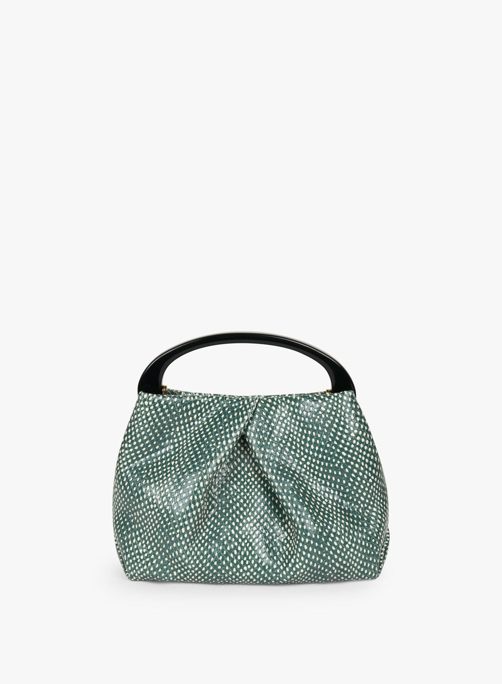 Small Pleated Leather Bag