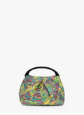 Small Pleated Jacquard Bag